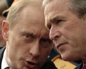 putin_3 Thanks, George. And get your eyes checked... Photo: LA Times
